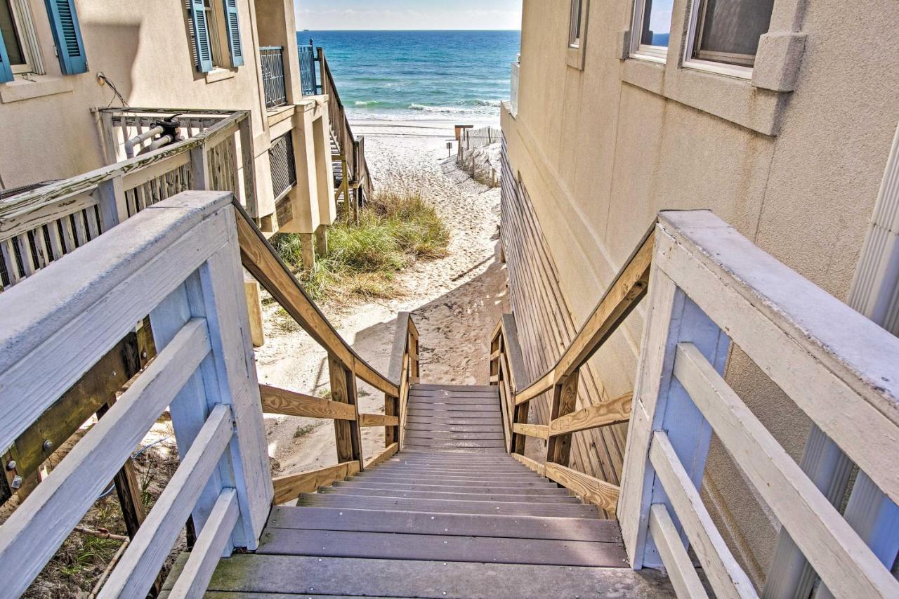 Beautiful Townhome Steps From Miramar Beach! Destin Exterior foto